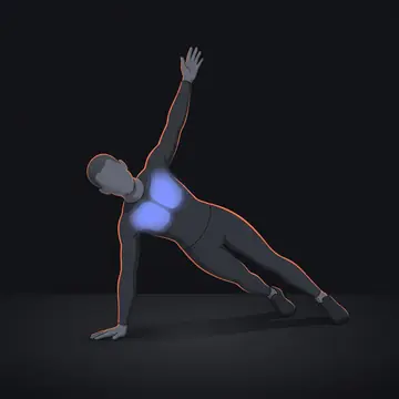 俯卧撑转侧撑